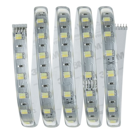 Set bandă MaxLED bază 1,5m 10W 230/24V 20VA, cu temperatură de culoare variabilă [1]