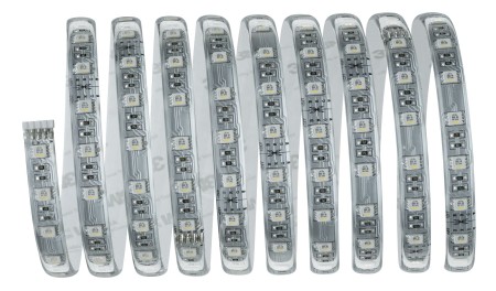 Set bandă MaxLED RGBW bază 3m 36W 230/24V 60VA [1]