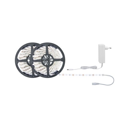Set complet - Set bandă SimpLED 10m cu lumină rece 22W 230/12V DC