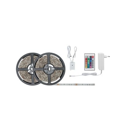 Set complet - Set bandă SimpLED 10m RGB 28W 230/12V DC
