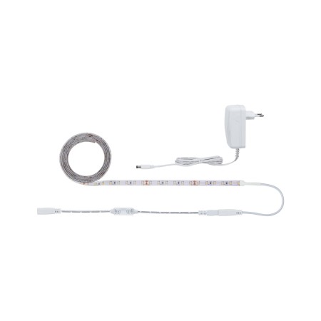 Set complet - Set bandă SimpLED Power 1,5m cu lumină caldă cu variator/întrerupător 17W 230/24V DC