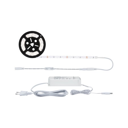 Set complet - Set bandă SimpLED Power 3m cu lumină rece cu variator/întrerupător 33W 230/24V DC