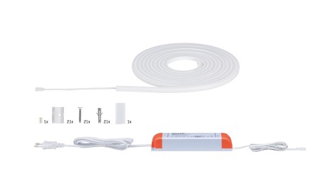 Set bandă MaxLED Flow 5m cu lumină caldă 52W 230/24V 75VA [1]