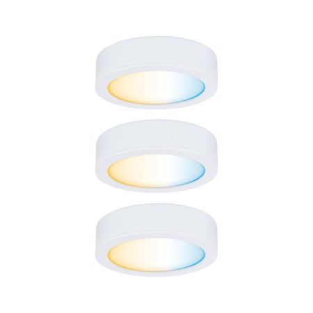 Set de bază Clever Connect Disc 3x2W 12W 2700-6500K 12V, alb mat, cu temperatură de culoare variabilă [1]