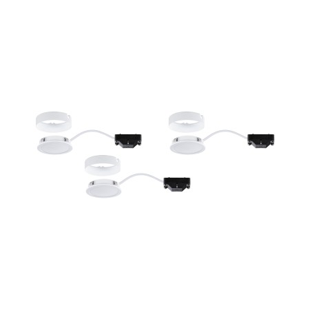 Set panouri LED Pukk 3x3W 12/230V 2700K, alb [2]