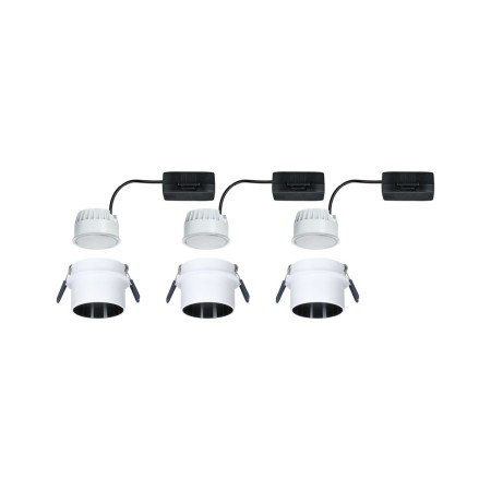 Set spoturi încastrabile Gil Coin 3x6,5W alb/negru, cu flux luminos variabil în trei pași [2]
