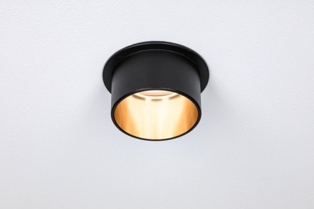 Set spoturi încastrabile Gil Coin 3x6,5W negru/auriu, cu flux luminos variabil în trei pași [2]