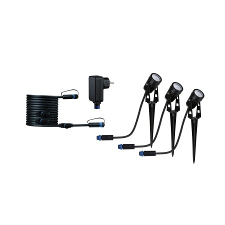 Set spoturi Starter P&S 3x3W 3000K [0]