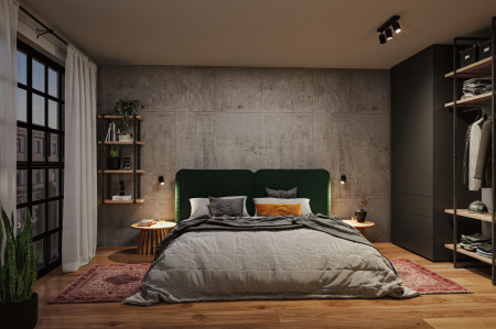 Șild Lirena, GU10, max. 3x10W, negru mat, metal [2]