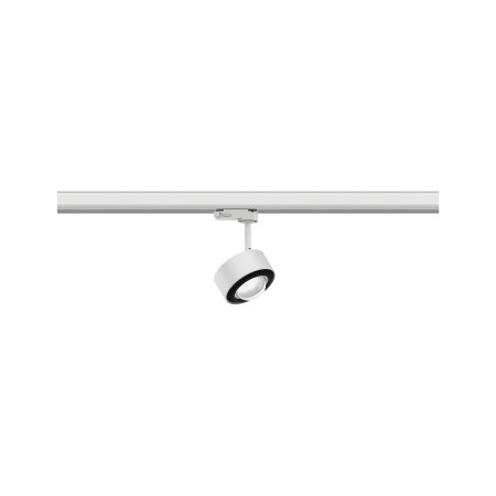 Sină trifazică - Spot Aldan LED pentru șină Paulmann ProRail3, 533.8lm, 8W, 4000K, cu flux luminos variabil, 230V, alb-negru