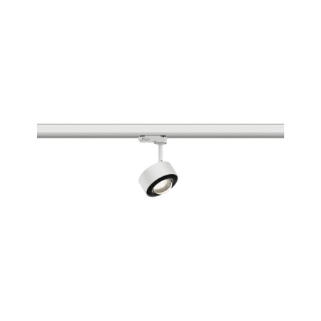 Sină trifazică - Spot Aldan LED pentru șină Paulmann ProRail3, 539lm, 8W, 3000K, cu flux luminos variabil, 230V, alb-negru