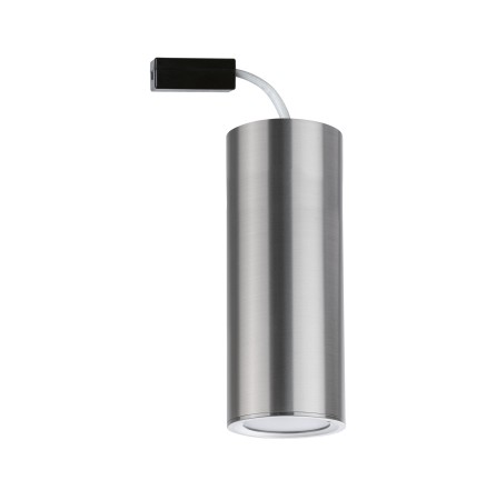 Decorative - Spot aplicat LED Barrel, 2700K, 470lm, 230V, 6W, cu flux luminos variabil în 3 pași, metal mat