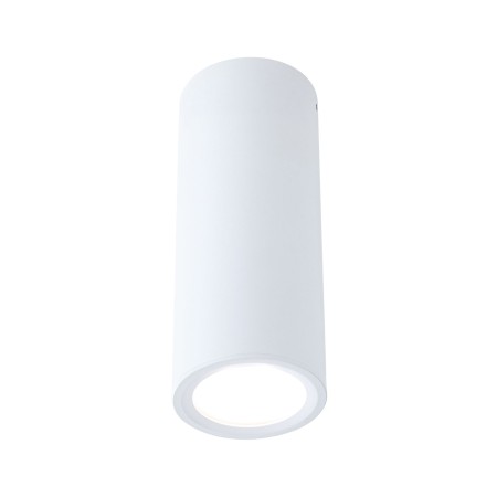 Spot aplicat LED Barrel, 2700K, 470lm, 230V, 6W, cu flux luminos variabil în 3 pași, alb mat [1]