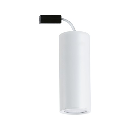 Decorative - Spot aplicat LED Barrel, 2700K, 470lm, 230V, 6W, cu flux luminos variabil în 3 pași, alb mat