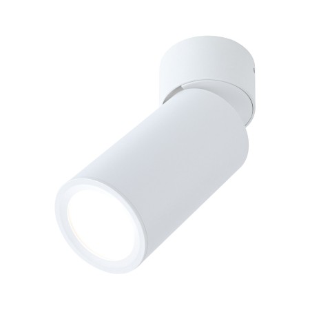 Spot aplicat LED Turnal, rotund, 60mm, 90° Coin 6W, 2700K, alb mat, cu flux luminos variabil în 3 pași [1]