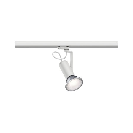 Sină trifazică - Spot Apol II pentru șină Paulmann ProRail3, E27, max. 50W, cu flux luminos variabil, 230V, alb