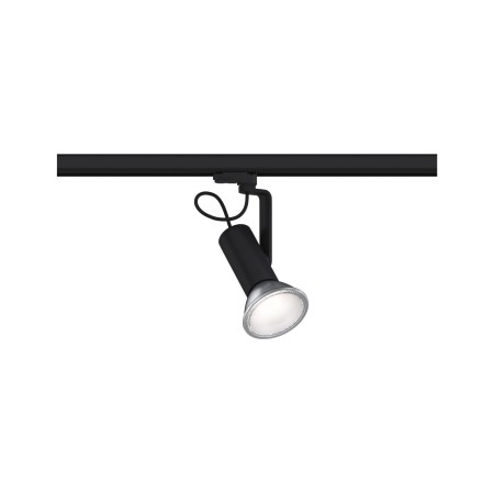 Sină trifazică - Spot Apol II pentru șină Paulmann ProRail3, E27, max. 50W, cu flux luminos variabil, 230V, negru