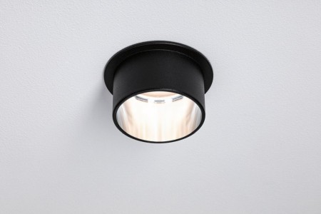 Spot încastrabil Gil Coin 1x6,5W negru/metal mat, cu flux luminos variabil în trei pași [3]