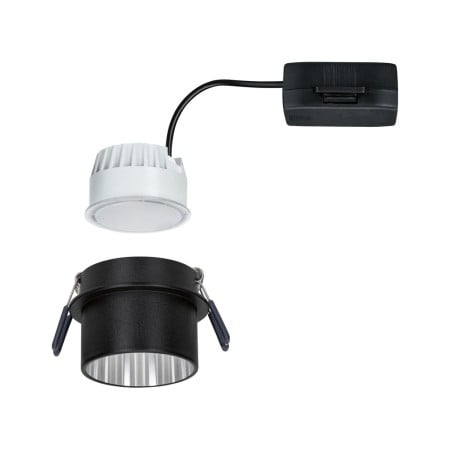 Spot încastrabil Gil Coin 1x6,5W negru/metal mat, cu flux luminos variabil în trei pași [2]