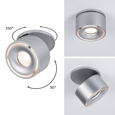 Spot încastrabil Spircle 8W 3000K 230/40V crom mat [3]