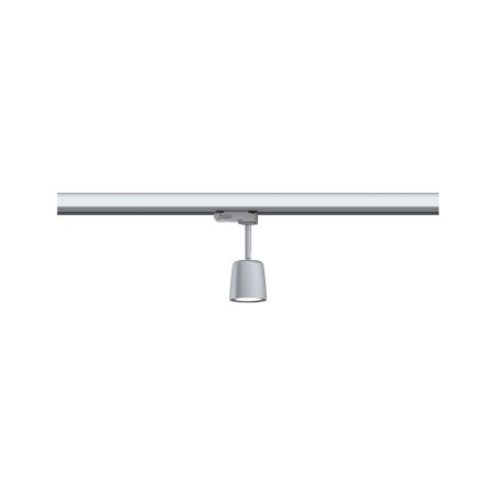 Spot Cover pentru șină Paulmann ProRail3, GU10, max. 10W, cu flux luminos variabil, 230V, argintiu-crom [5]