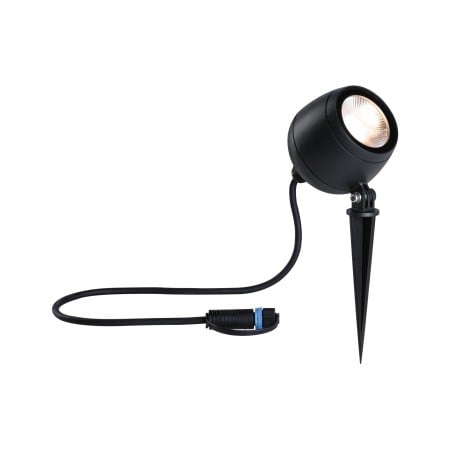 Spoturi de grădină - Spot de grădină Kikolo Plug & Shine LED, IP65, 3000K, 7,2W, antracit