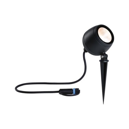 Spot de grădină Kikolo Plug & Shine LED, IP65, 3000K, 7,2W, antracit [1]