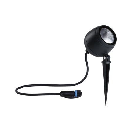 Spoturi de grădină - Spot de grădină Kikolo Plug & Shine LED, IP65, 3000K, 7,2W, antracit
