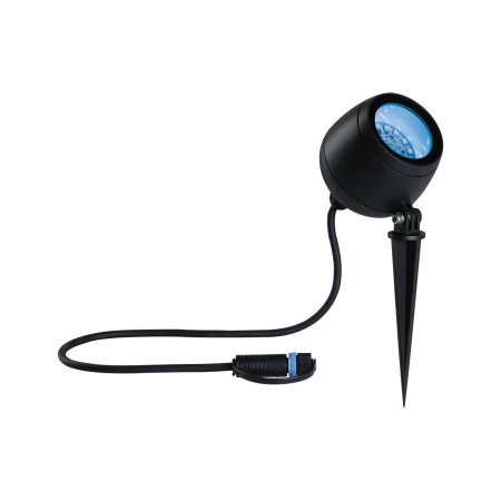 Spot de grădină Plug & Shine Kikolo LED, Smart Home Zigbee, IP65, RGBW+, 6,2W, antracit [1]
