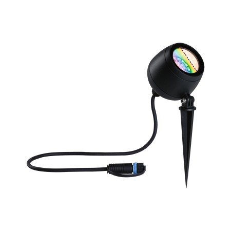 Spot de grădină Plug & Shine Kikolo LED, Smart Home Zigbee, IP65, RGBW+, 6,2W, antracit [6]