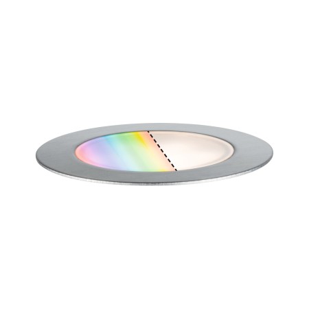 Spot de pardoseală Plug & Shine LED, Smart Home Zigbee, RGBW, IP67, RGBW, 2W, inox [2]