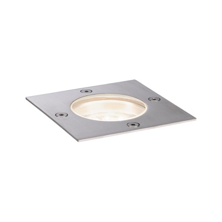Spoturi de pardoseală - Spot de pardoseală P&S IP65 3000K 24V 3,6W 300lm, patrat, inox