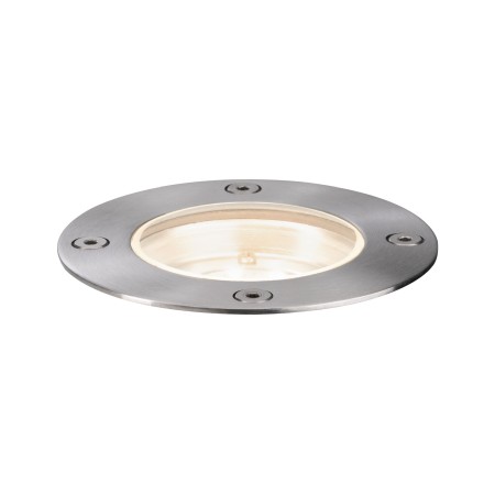 Spoturi de pardoseală - Spot de pardoseală P&S IP65 3000K 24V 3,6W 300lm, rotund, inox