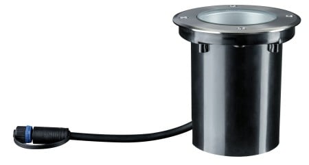 Spot de pardoseală. P&S, IP67 609lm 3000K 6W 24V 20° orientabil 20°, argintiu, metal [4]