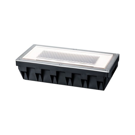 Solare - Spot de pardoseală solar Box IP67 LED 1x0,6W 200x100mm inox-plastic
