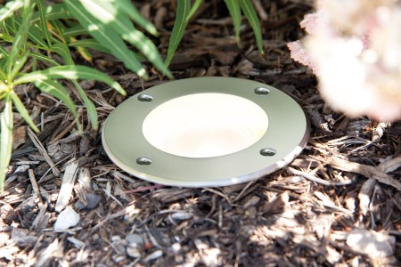 Spot de pardoseală Special IP67 rotund GU10 3,5W 230V 140x140mm inox [4]