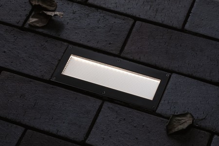 Spot de pardoseală solar LED, Domenic, IP67 3000K 1lm, negru [3]