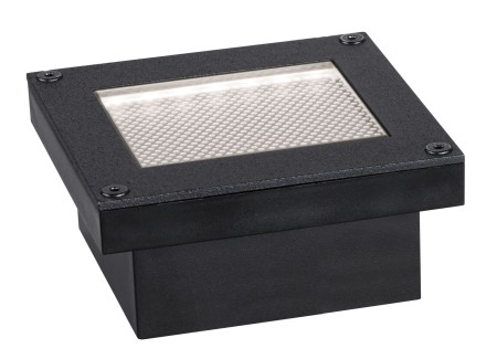 Spot de pardoseală solar LED, Domenic, IP67 3000K 1lm, negru [1]