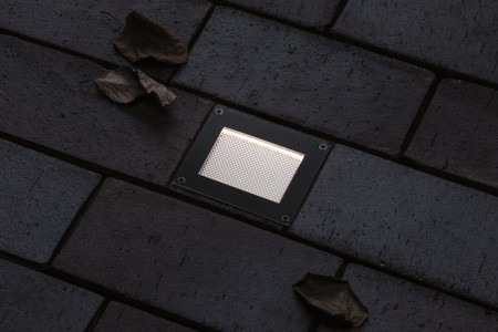 Spot de pardoseală solar LED, Domenic, IP67 3000K 1lm, negru [3]