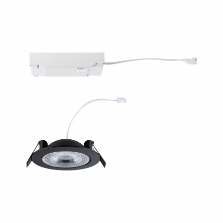 Spot încastrabil Aumus LED, rotund, 105mm, 90°,  5W, 700lm, 230V, flux luminos variabil în 3 pași, temperatură de culoare variabilă 2700 - 6500K, negru [8]