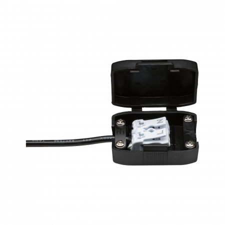 Spot incastrabil Cole Coin, IP44, patrat, 88x88mm, 6W, 470lm, 230V, flux luminos variabil in 3 pasi, 2700K, negru-auriu mat [5]