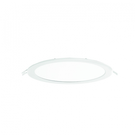 Panel LED - Spot încastrabil LED Poly-Slim™ 6W, rotund, cu ramă subțire, 4000K