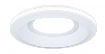 Spoturi incastrabile - Spot încastrabil LED Sormus, IP65, rotund, 100mm,  4,8 / 1,5W, 560lm / 180lm, 230V, 3000K, alb