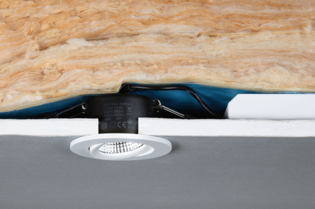 Spot încastrabil LED White Select Viona, IP65, rotund, 85mm, 25°,  6W, 520lm, 230V,  2700 - 4000K negru mat-crom mat-alb mat [6]