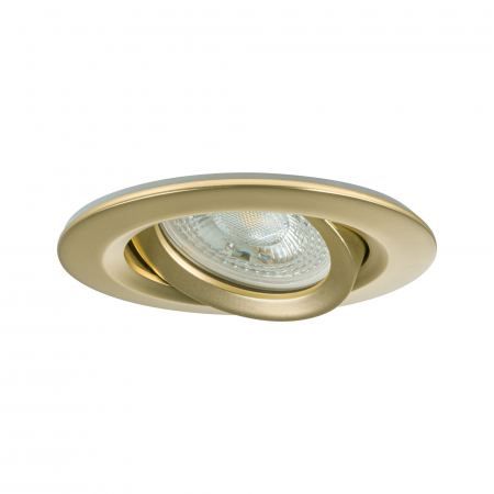 Spot încastrabil Nova Plus, IP65, rotund, 93mm, 30°, GU5,3 / GU10, max. 35W, 230/12V, auriu matt [3]