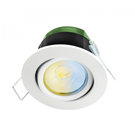 Spoturi incastrabile - Spot încastrabil ONExLITE™, IP65, 3.5/5.5W, 2700/3000/4000K, orientabil, alb, flux luminos variabil