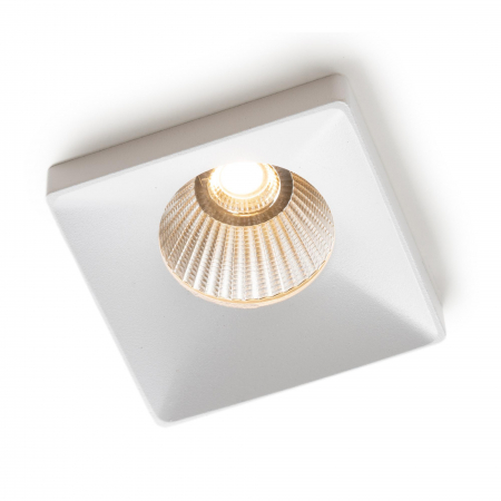 Spoturi incastrabile - Spot încastrabil SLC Design Squary, alb, 9W, 3000K