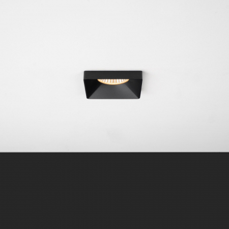 Spot încastrabil SLC Design Squary, negru, 9W, 2700K [8]