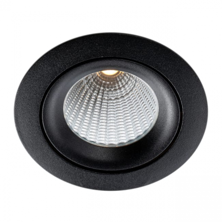 Spot încastrabil SLC DL04, rotund, 83mm, 2700K, negru, IP54, flux luminos variabil [2]