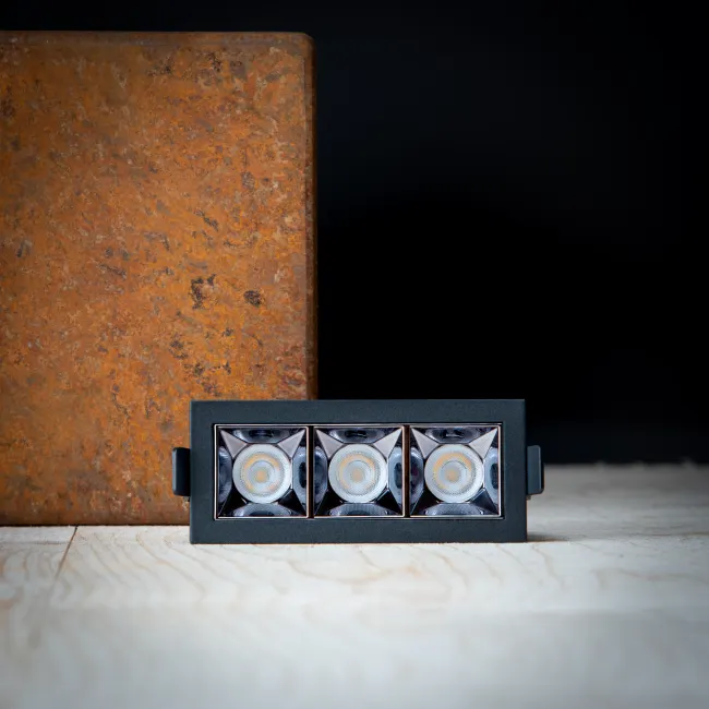 Spot încastrabil SLC Pixel X3, 2700K, negru [3]